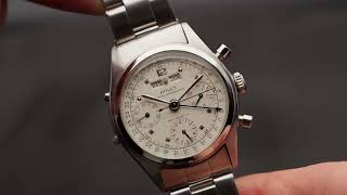 Rolex Ref 6036 Oyster Chronograph quotJeanClaude Killyquot Stainless Steel [upl. by Ennairrek257]