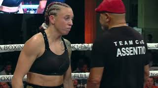 Emma Gongora vs Dabecker CHALLENGE BOXING Marseille Championnat de France 2021 [upl. by Arze493]