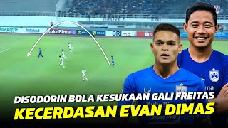 Selalu Terima Umpan Manja Evan Dimas Lihat Bahagianya Gali Freitas di Sisi Kanan PSIS Semarang [upl. by Kcirret972]