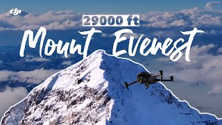 29000 Feet Up Mount Everest with DJI Mavic 3 Pro [upl. by Saixela]