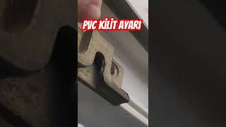 PVC PENCERE İSPANYOLET DEĞİŞİMİ KİLİT AYARI UYMAYAN İSPANYOLET KİLİT YERİ DEĞİŞİMİ ispanyolet pvc [upl. by Tnemelc]