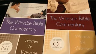 Bible Commentary Review The Wiersbe Bible Commentary Old amp New Testament [upl. by Onid]