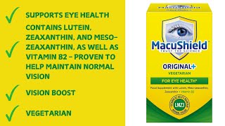 Macushield Original Vegetarian Capsules Tablets  Food Supplement for Healthy Eyes  Review [upl. by Nayhr217]