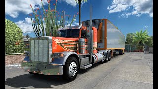 ATS 143Updated Pete 389 GlinderJBX2B4RT 53quot GDReal full drive [upl. by Henryetta]