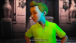 Tintin Cigars of the Pharaoh Walkthrough  Light statues puzzle Kih Oskh puzzle Scaffolding [upl. by Renee842]