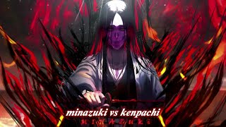 minazuki vs kenpachi AMVedit  BANKAI MINAZUKI PHONK [upl. by Rodie]