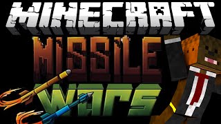 Minecraft MISSILE WARS Minigame w The Pack [upl. by Ahsihat229]