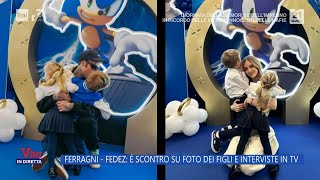 FerragniFedez scontro su foto dei figli e interviste in TV  La Vita In Diretta 21032024 [upl. by Nayve]