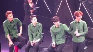 140412 EXO Japan FM Hello  Hunhan Moments by Twinned Poison [upl. by Akapol]