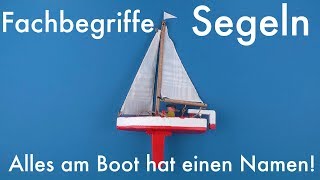 Fachbegriffe Segeln  Segelkurs 1 [upl. by Pine]