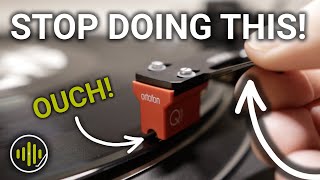 How to Use a TurntableRecord Player  Avoid Damage [upl. by Novert318]