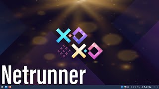 Netrunner  A Finely Tuned KDE Desktop [upl. by Nylrac557]