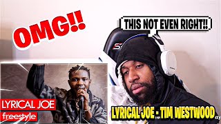 GHANA WHAT UP🇬🇭 GLITCH OVERLOAD Lyrical Joe freestyle 🔥 Snaps on this Westwood REACTION [upl. by Siravat7]