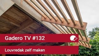 132 Louvredak zelf maken [upl. by Rebmat609]