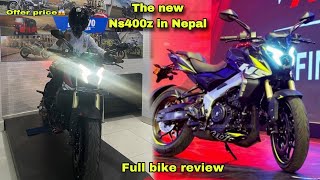 Bajaj ns400z full bike review😍 finally ns400 Chalayo [upl. by Alvita]