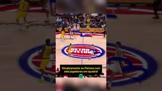 O Detroit Pistons começou a temporada daquele jeito 😂💀 nba shorts basketball pistons [upl. by Skcirdnek]