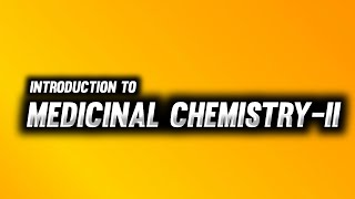 Medicinal Chemistry  B Pharm 5th Semester  Introduction  Imperfect Pharmacy [upl. by Tallie]