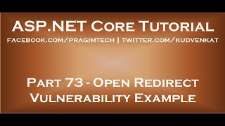 Open redirect vulnerability example [upl. by Velda]