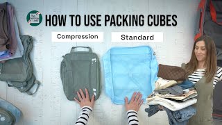 How to pack a suitcase with packing cubes [upl. by Elene746]