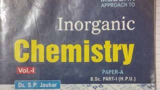 Inorganic Chemistry Bsc 1 youtube trending video notes chemistry preparation education [upl. by Demetre419]