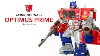 KTransformers02 Combiner Wars Optimus Prime  Reprolabels [upl. by Dumm523]