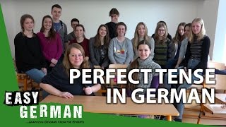 Perfect Tense in German  Super Easy German 26 [upl. by Garfinkel221]