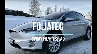 Foliatec spray film for my Tesla X rims [upl. by Blatt860]