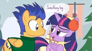 MLP Comic Dub A Hearths Warming Gift saucy comedy  FlashTwilight [upl. by Poppas578]