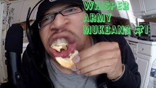 ASMR Eating and Mouthsounds Mukbang Bacon Eggs amp Cheese Biscuits [upl. by Hurlbut]