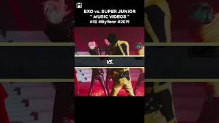 Obsession vs Super Clap 2019 exom superjunior kpop [upl. by Ingelbert]