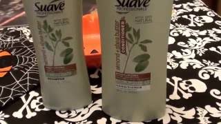 Suave Almond amp Shea Butter Professionals Shampoo amp Conditioner Review [upl. by Kaleb]