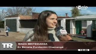 Entrevista a Yaiza Becaria de Fundación Chamangá [upl. by Htez]