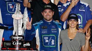 Stenhouse Jr relives overtime win at Daytona [upl. by Ruperto782]