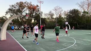 Full Game Michael Longenecker 4v4 basketball Holland Park Palm Coast Florida ￼ [upl. by Kahn233]