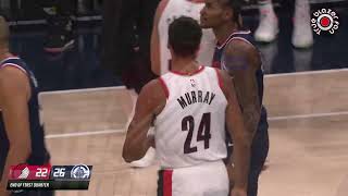 Portland Trail Blazers vs Los Angeles Clippers  My Favorite First Half Plays [upl. by Fennie]