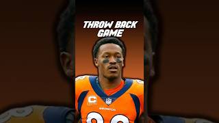 Denver Broncos Demaryius Thomas Throwback nfl broncos football nflteam broncosforlife shorts [upl. by Lister]