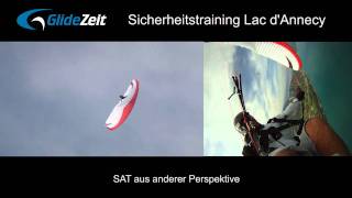 SAT Manövervideo GlideZeit Sicherheitstraining Lac dAnnecy [upl. by Frasquito]