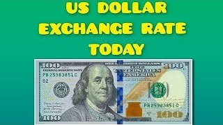 US Dollar USD Exchange Rate Today [upl. by Gilli995]