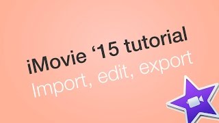 iMovie 2018 ook 2017 basis tutorial  Van import naar edit tot export NLDutch Tutorial [upl. by Dnama]