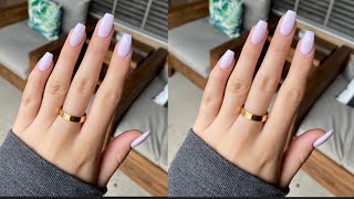 DIP POWDER NAILS AT HOME USING GEL METHOD  CHARLIZE PEREZ [upl. by Hun164]