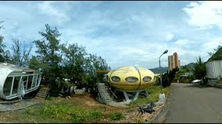 Taiwans Abandoned Futuro and Venturo Houses  360 Video [upl. by Pleasant]