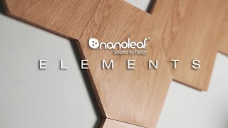 Nanoleaf Elements Wood Look  Unboxing and Full Review [upl. by Toft]