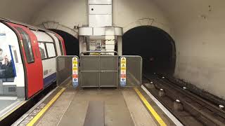 Northern line at Clapham North [upl. by Eyssej]