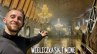 Inside The WIELICZKA SALT MINE  Day trip from Krakow [upl. by Garber]