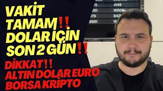 UYARIYORUM‼️Dolar İçin Son 2 Gün Dikkat‼️Altın YorumlarıBorsa YorumlarıDolar YorumlarıGümüşons [upl. by Allebasi85]