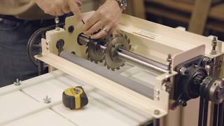 The Woodmaster PlanerMolder Video 4in1 Versatility Made in USA [upl. by Ulphia]