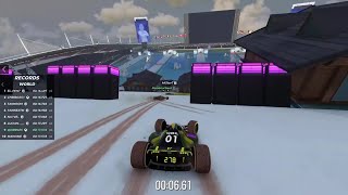 Trackmania Royal Top 10 amp 20 ArcticSlalom x 4 [upl. by Rhetta]