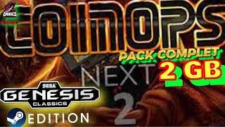 ⚠️COINOPS FULL PACK SEGA GENESIS  MEGADRIVE  Steam Edition  2GB  ⚠️ Complet et gratuit [upl. by Ewen206]