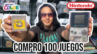 COMPRANDO 100 JUEGOS DE GAME BOY COLOR  EP 23 [upl. by Atsirhcal]