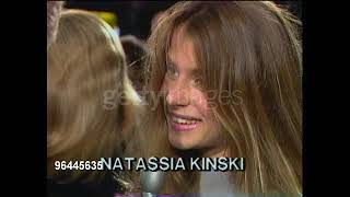 1980s Nastassja Kinski being interviewed [upl. by Aillimac]